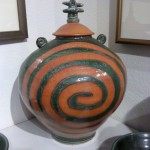 Ceramic Spiral Vessel